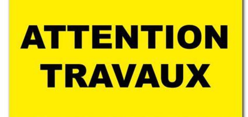 Travaux dans la commune d&rsquo;Amy